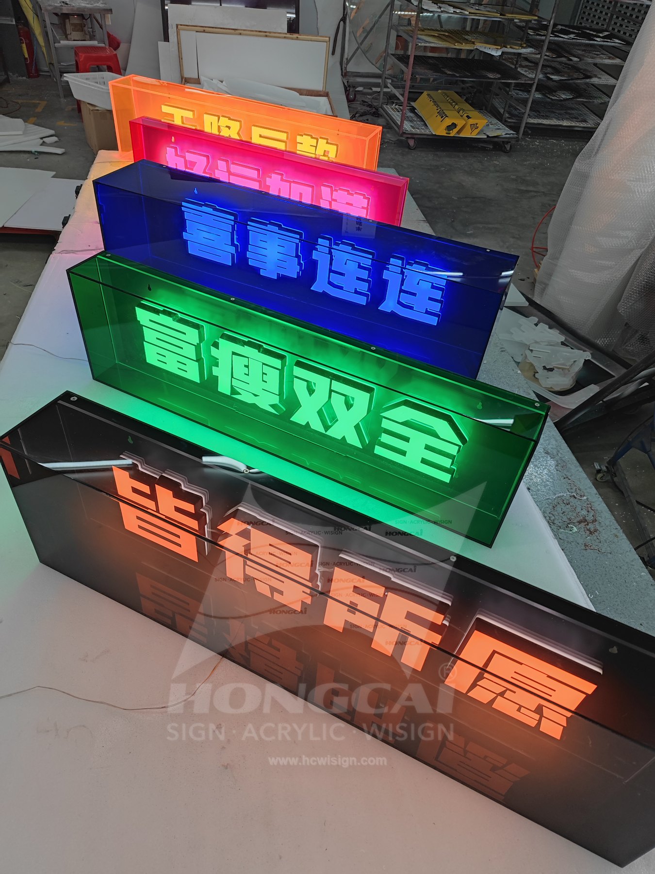 Acrylic Light Boxes Case 17 2