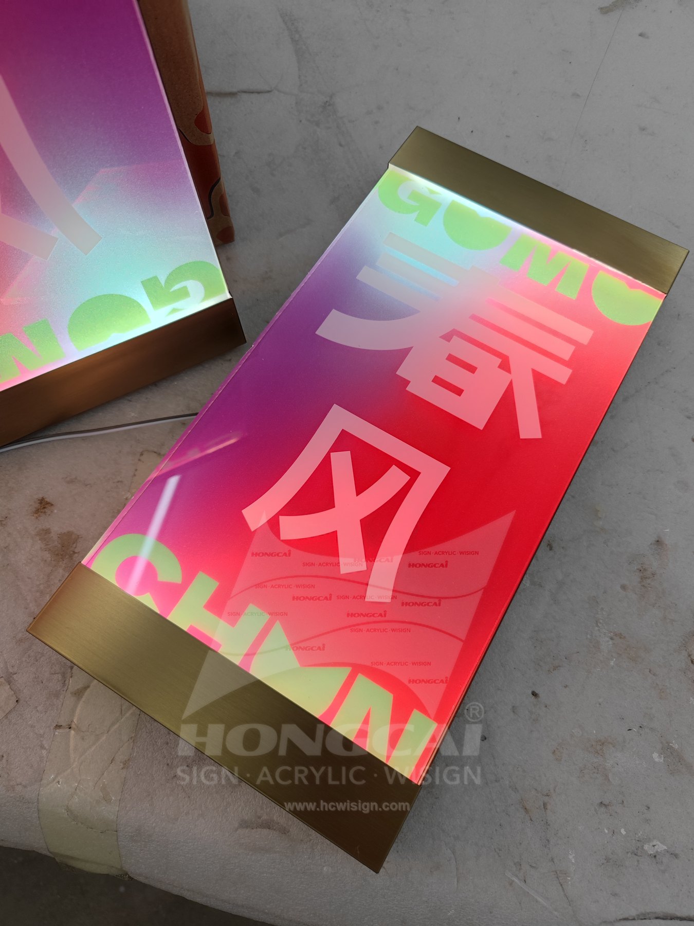 洗手间幻彩标识牌组合 3