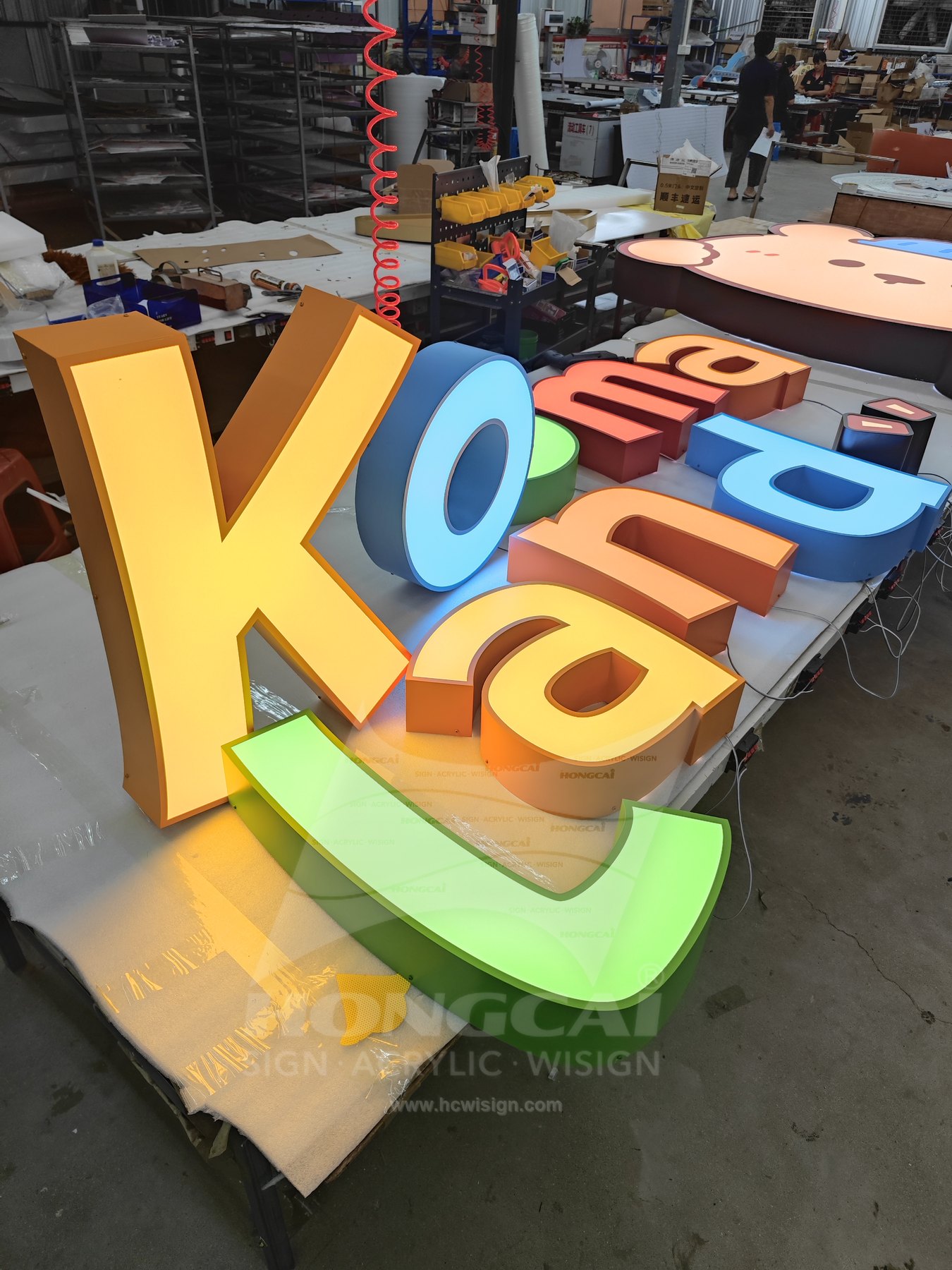 Acrylic Illuminated Letters