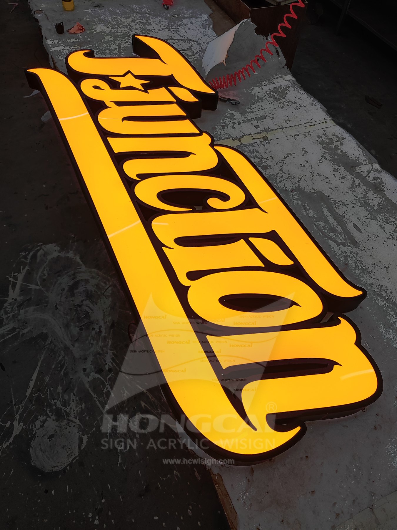 Vacuum Formed Plated Letters - Function