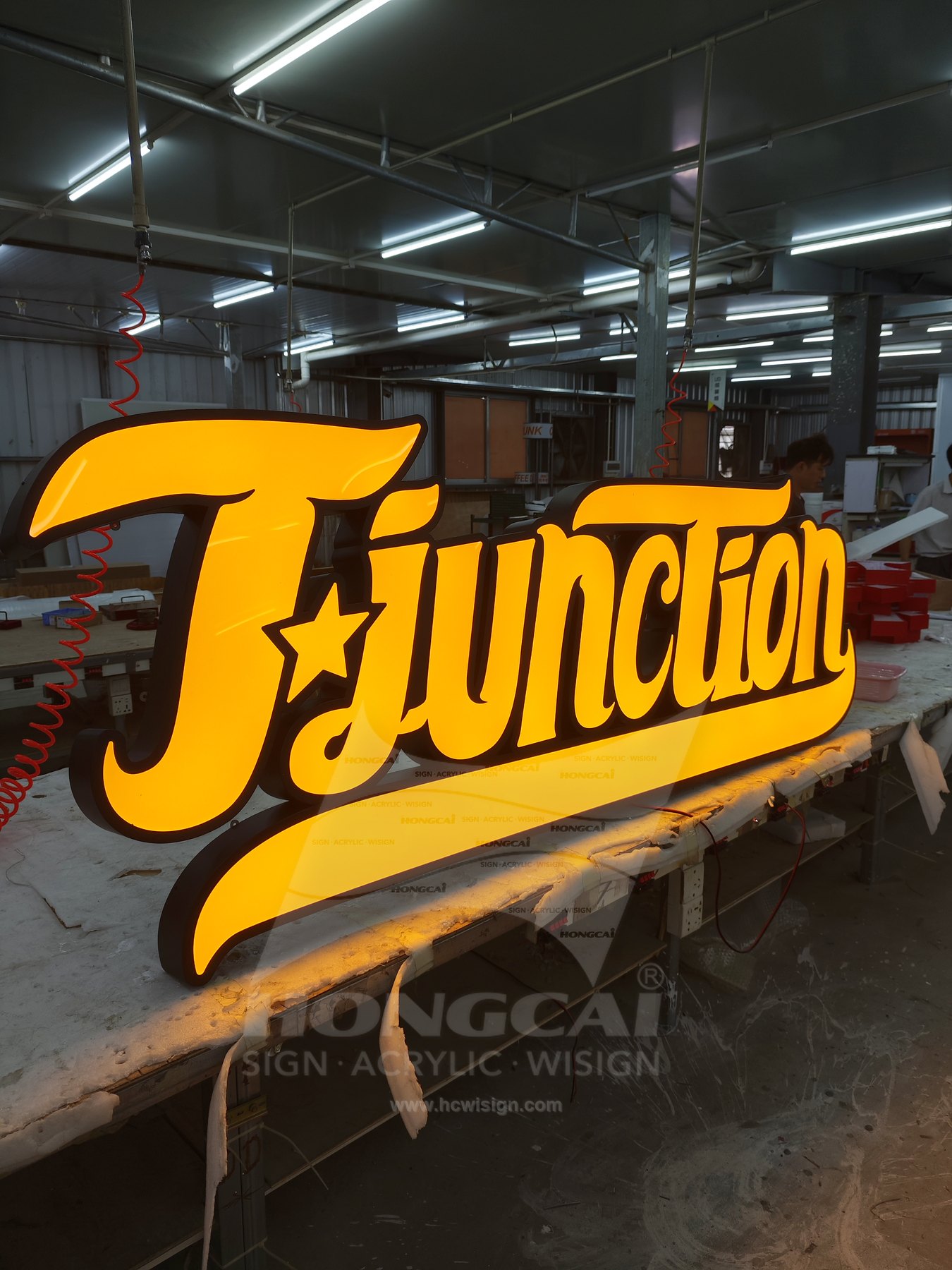 Vacuum Formed Plated Letters - Function 2