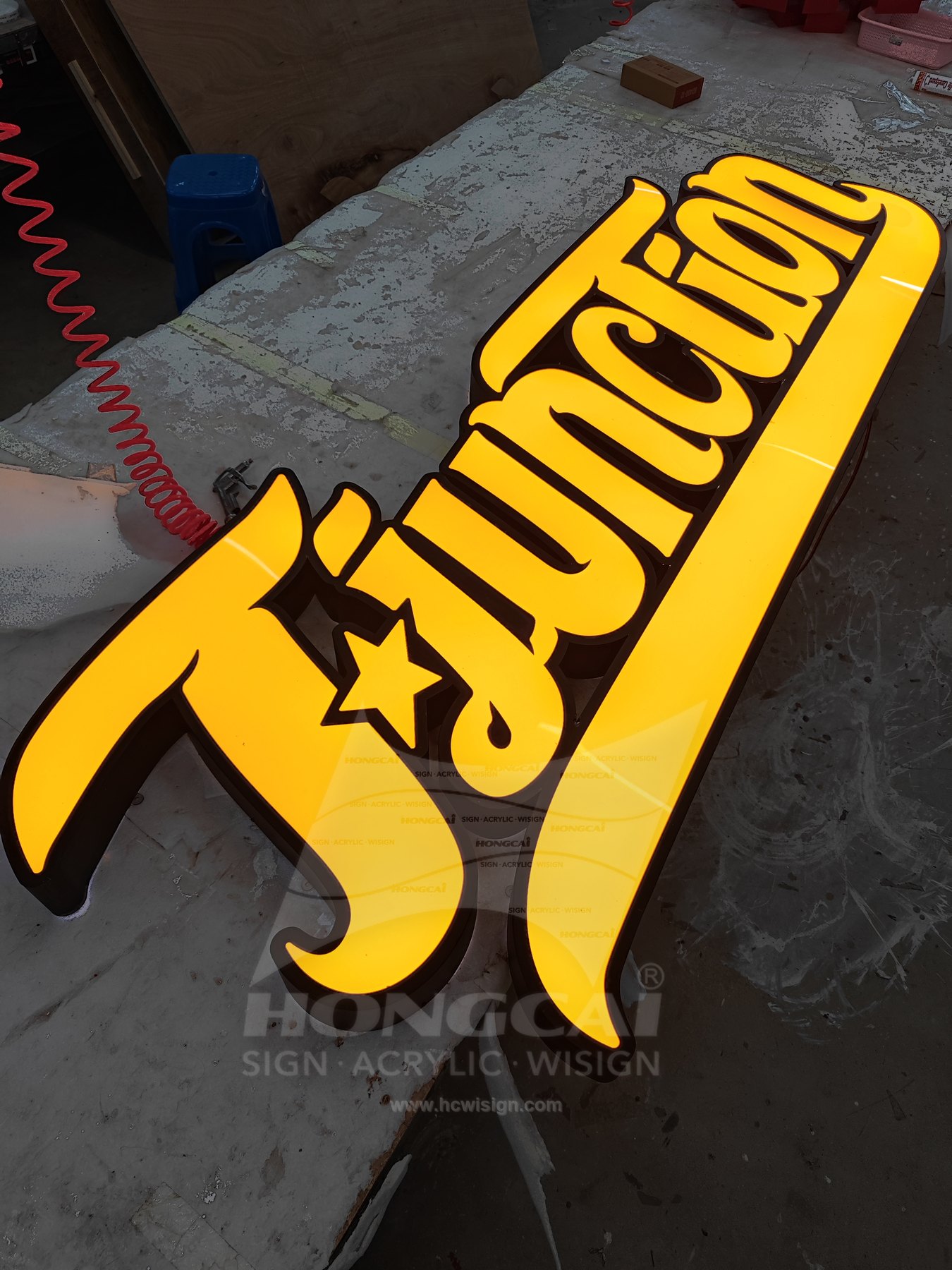 Vacuum Formed Plated Letters - Function 3