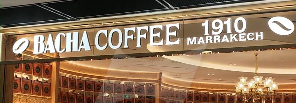 Custom exterior business sign